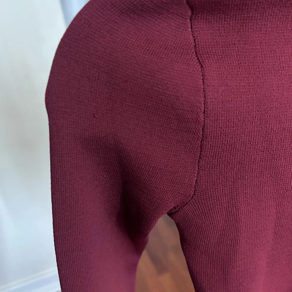 Zara Long Sleeve Strechy Cropped Top S